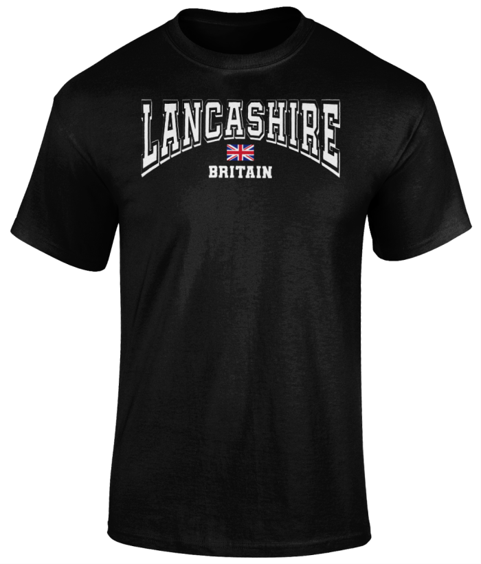 Lancashire-Black T-Shirts