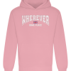Wherever-Bubblegum-Pink Hoodies