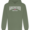 Wherever-Earthy-Green Hoodies