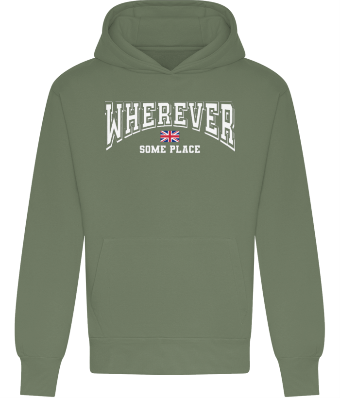 Wherever-Earthy-Green Hoodies